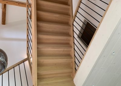 Mohn escalier bois